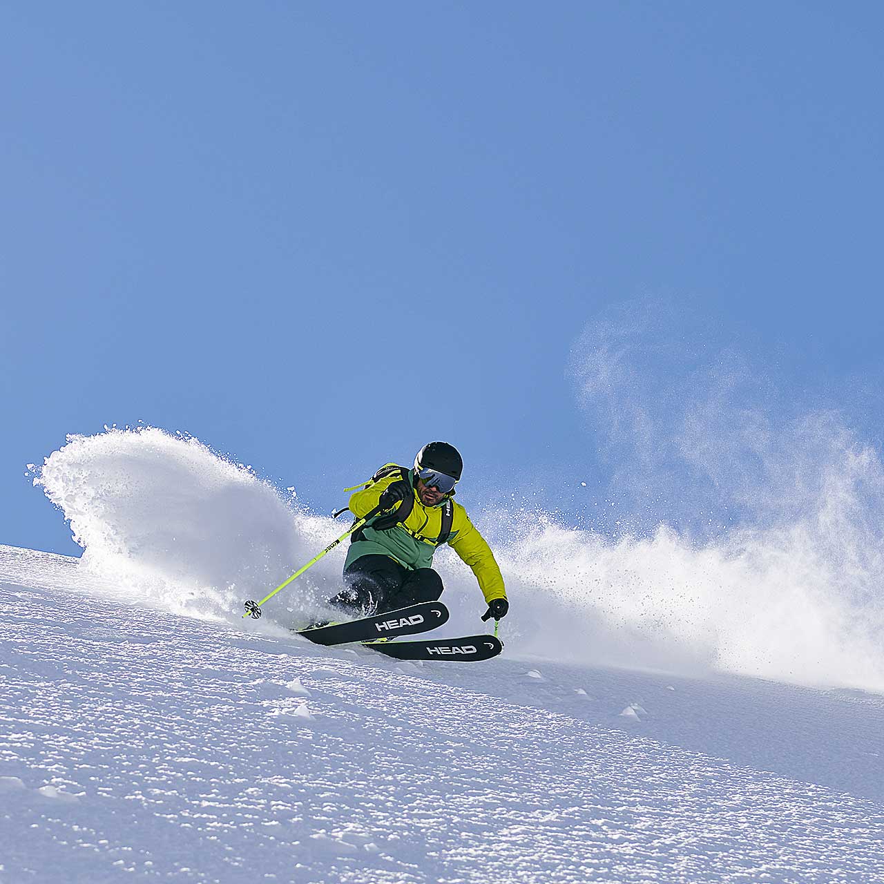 Skifahren in Zermatt im Neuschnee